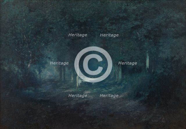 Wood by Moonlight. Creator: Adriaan Joseph Heymans.