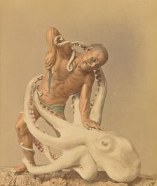 Wood Carving, 1897. Creator: Ogawa Kazumasa