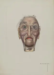 Wood Chopper Puppet, c. 1937. Creator: Bertha Semple