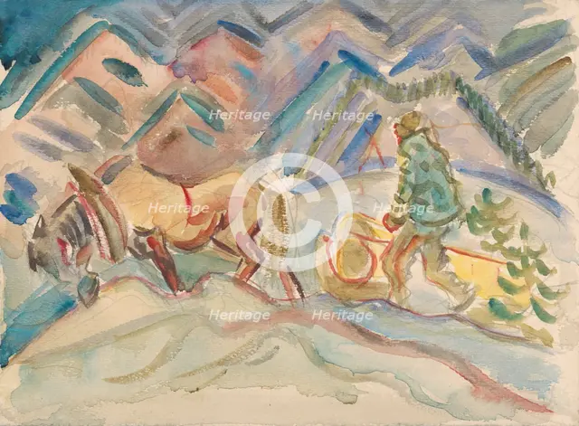 Wood collection, around 1940. Creator: Arnold Peter Weisz-Kubincan.