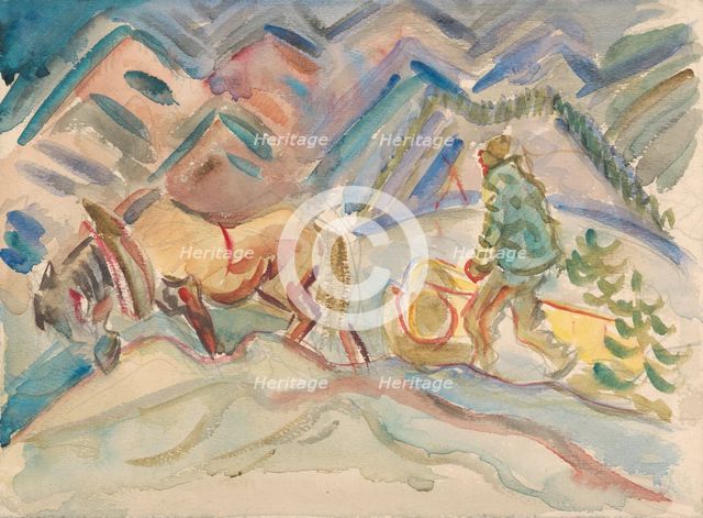 Wood collection, around 1940. Creator: Arnold Peter Weisz-Kubincan.