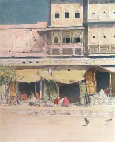 Wood-cutters, Jeypore 1905. Artist: Mortimer Luddington Menpes