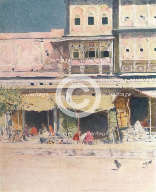 'Wood-cutters, Jeypore', 1905. Artist: Mortimer Luddington Menpes.