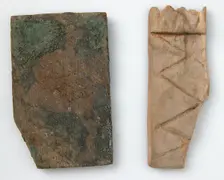 Wood Fragments, Coptic, 4th-7th century. Creator: Unknown