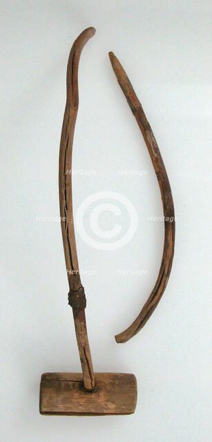 Wood Fragments, Coptic, 580-640. Creator: Unknown.