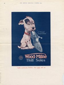 Wood-Milne Thill Rubber Soles, 1924