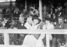 Wood, Mrs. Charles Bongleton - Horse Show, 1913. Creator: Harris & Ewing
