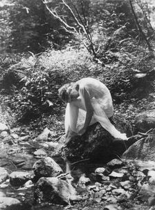 Wood-nymph, between 1900 and 1915. Creator: Frances Benjamin Johnston