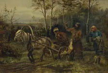Wood Stealer. Artist: Pryanishnikov, Illarion Mikhailovich (1840-1894)