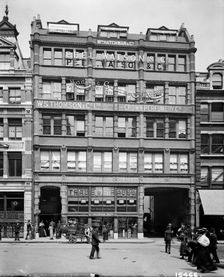 Wood Street Buildings, Fore Street, London, 1899. Artist: Bedford Lemere and Company