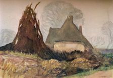 Woodman's Cottage c20th century (1931). Artist: George Clausen
