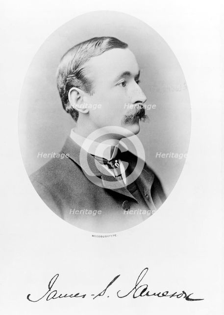 Woodburytype of James Sligo Jameson, c1870s. Creator: Unknown.