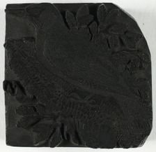 Woodblock for The Green Woodpecker, from A History of British Birds, c. 1797. Creator: Thomas Bewick
