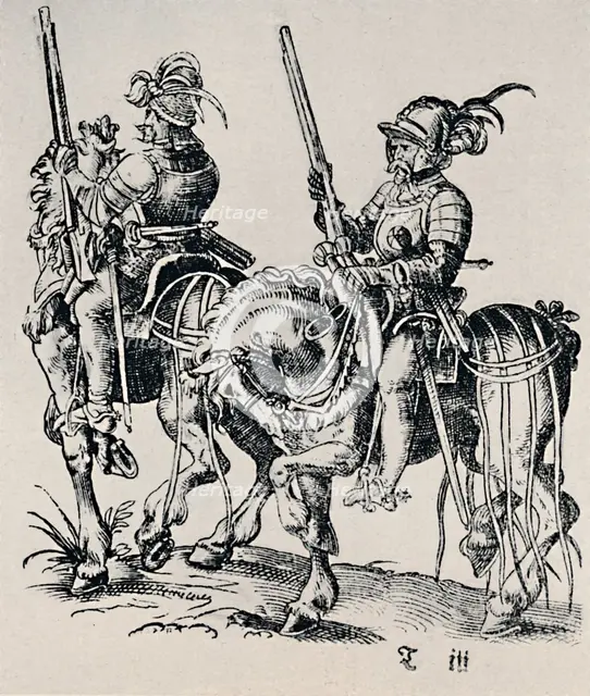 'Woodcut by Jost Amman (1539-1591)', (1927). Artist: Jost Amman.