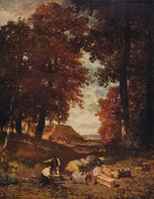 Woodcutters late 1840s, (c1915). Artist: Constant Troyon
