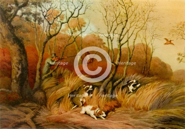 'Woodcock Shooting', (1941). Creator: Unknown.