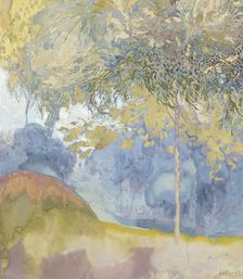 Wooded landscape, 1878-1943. Creator: Georges de Feure