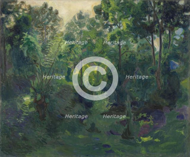 Wooded Landscape, 1900. Creator: Thorvald Erichsen.