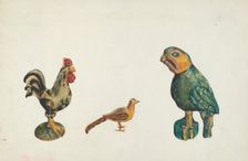 Wooden Birds, 1935/1942. Creator: Alice Domey