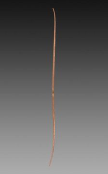 Wooden Bow, First Intermediate period- Dynasty 12, 2123-1914 BC. Creator: Unknown