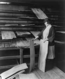 Wooden box industry, c1910. Creator: Frances Benjamin Johnston