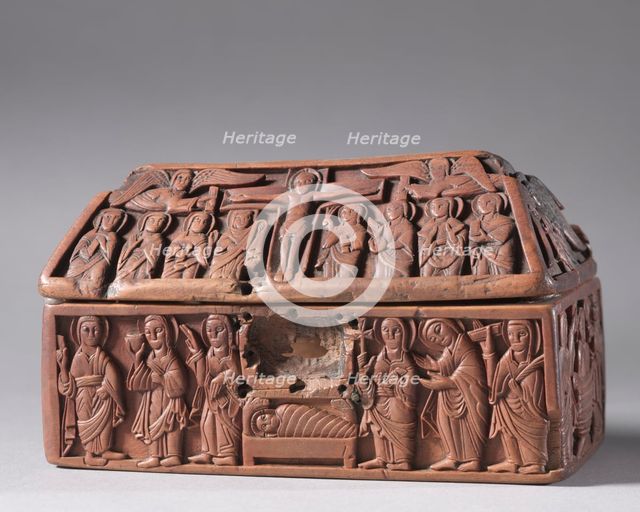 Wooden Casket: Scenes from the Life of Christ, c. 1050. Creator: Unknown.