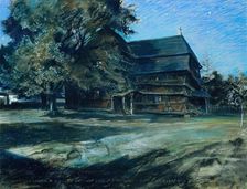 Wooden Church, undated. (c1910s) Creator: Ludwig Michalek