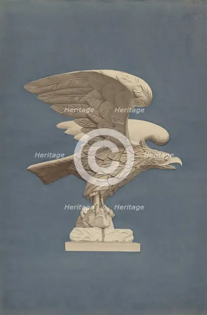 Wooden Eagle, c. 1939. Creator: Henry Murphy.