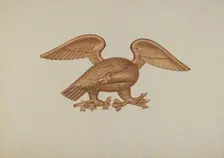 Wooden Eagle, c. 1939. Creator: Henry Murphy