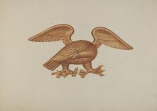 Wooden Eagle, c. 1939. Creator: Henry Murphy