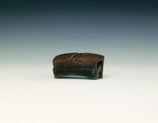 Wooden hair chignon, Ming dynasty, China, probably after 1500, 1500-1644. Creator: Unknown