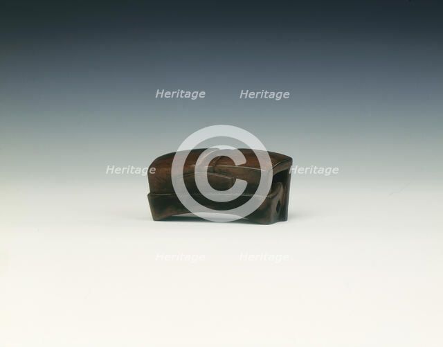 Wooden hair chignon, Ming dynasty, China, probably after 1500, 1500-1644. Artist: Unknown