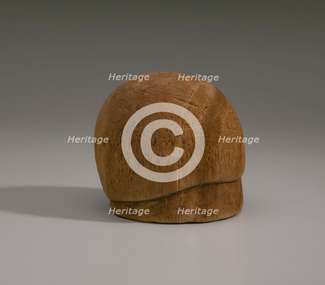 Wooden hat block from Mae's Millinery Shop, 1941-1994. Creator: Unknown.