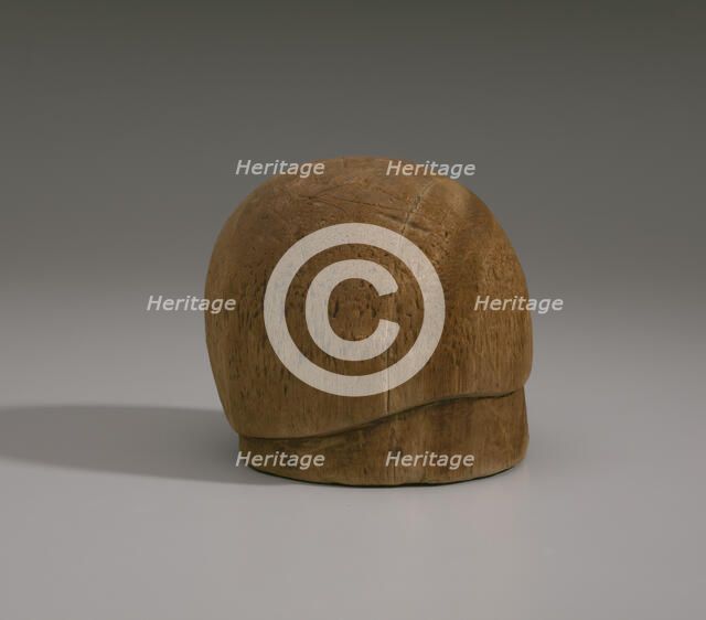 Wooden hat block from Mae's Millinery Shop, 1941-1994. Creator: Unknown.
