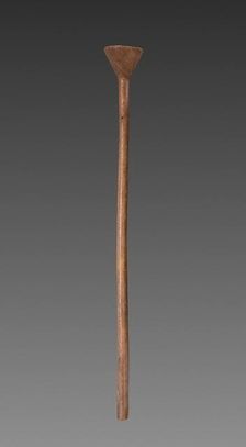 Wooden Staff or Support, Middle Kingdom, Dynasty 11-12, 2040-1914 BC. Creator: Unknown