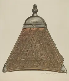 Wooden Stirrup, 1935/1942. Creator: Rose Campbell-Gerke