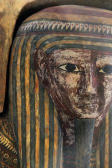 Wooden sarcophagus of Pa-Kush, priest of Amun?