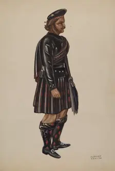 Wooden Scotchman, c. 1937. Creator: Florian Rokita
