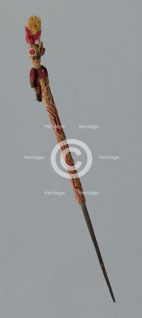 Wooden Spindle, Peru, 1000/1476. Creator: Unknown.
