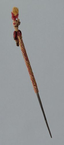 Wooden Spindle, Peru, 1000/1476. Creator: Unknown
