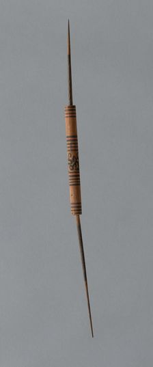 Wooden Spindle, Peru, 1000/1476. Creator: Unknown