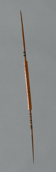 Wooden Spindle, Peru, 1000/1476. Creator: Unknown