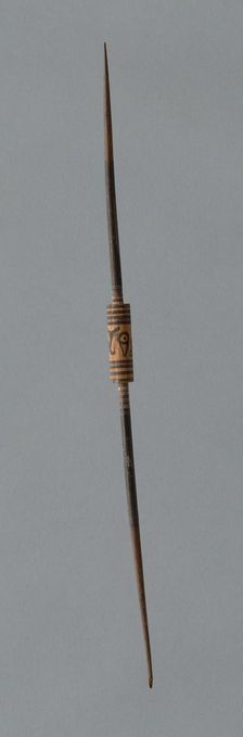 Wooden Spindle, Peru, 1000/1476. Creator: Unknown