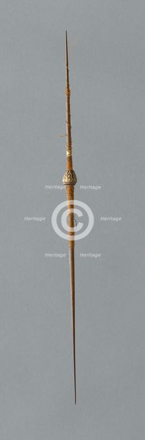 Wooden Spindle, Peru, 1000/1476. Creator: Unknown.