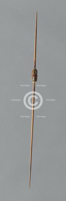 Wooden Spindle, Peru, 1000/1476. Creator: Unknown.
