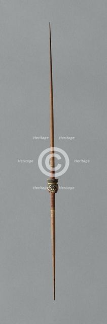 Wooden Spindle, Peru, 1000/1476. Creator: Unknown.