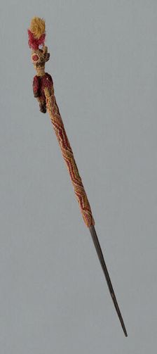 Wooden Spindle, Peru, 1000/1476. Creator: Unknown