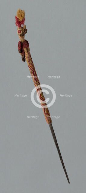 Wooden Spindle, Peru, 1000/1476. Creator: Unknown.