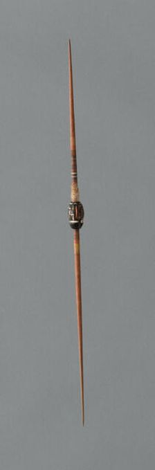 Wooden Spindle, Peru, 1000/1476. Creator: Unknown