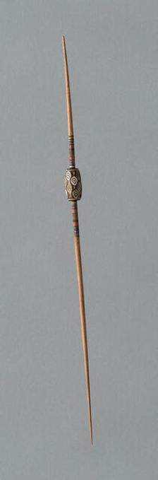 Wooden Spindle, Peru, 1000/1476. Creator: Unknown